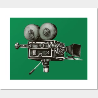 video camera Posters and Art